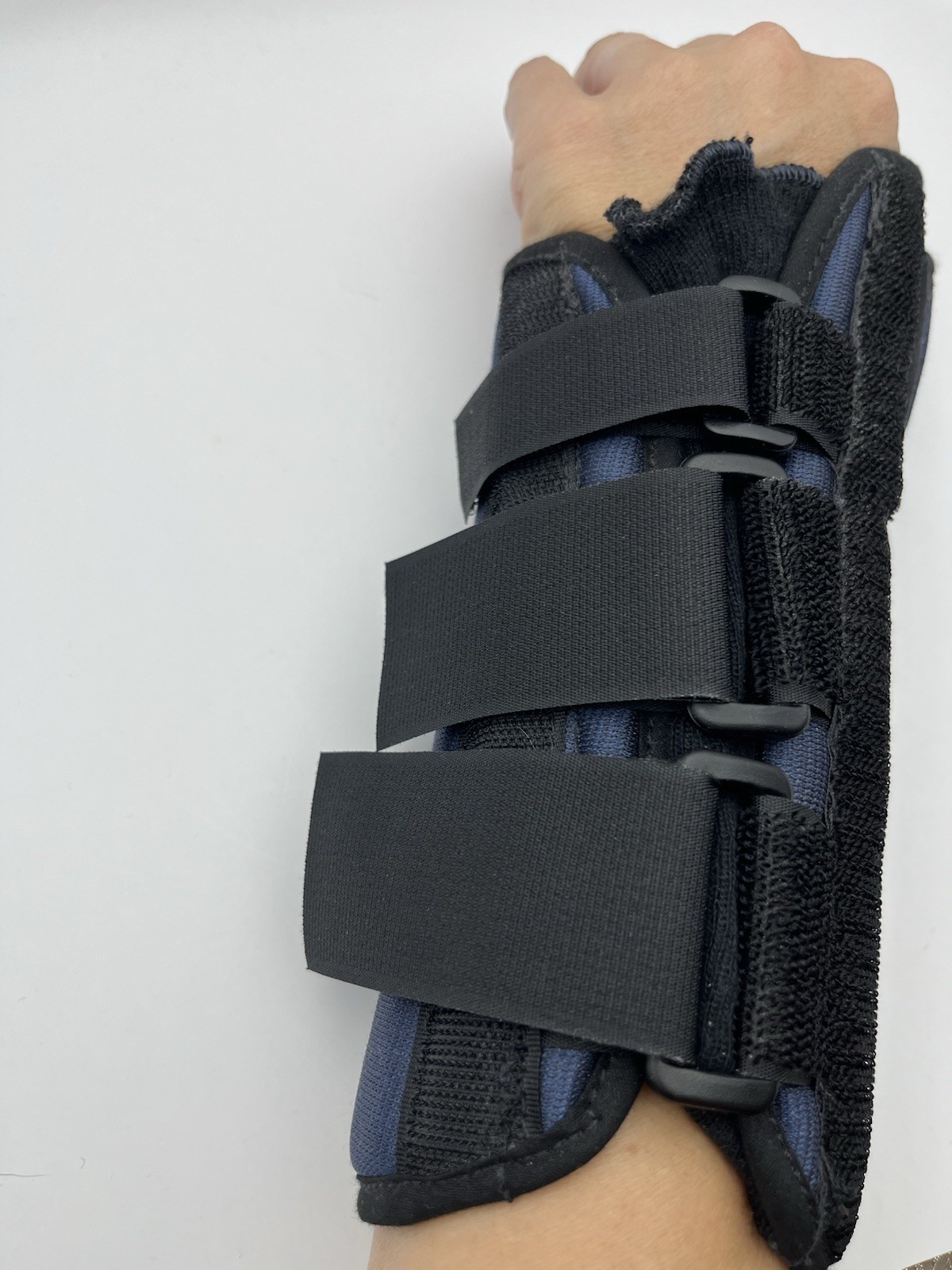 Bird & Cronin Premier Wrist Brace Medium Blue Support Carpal Tunnel LEFT Hand