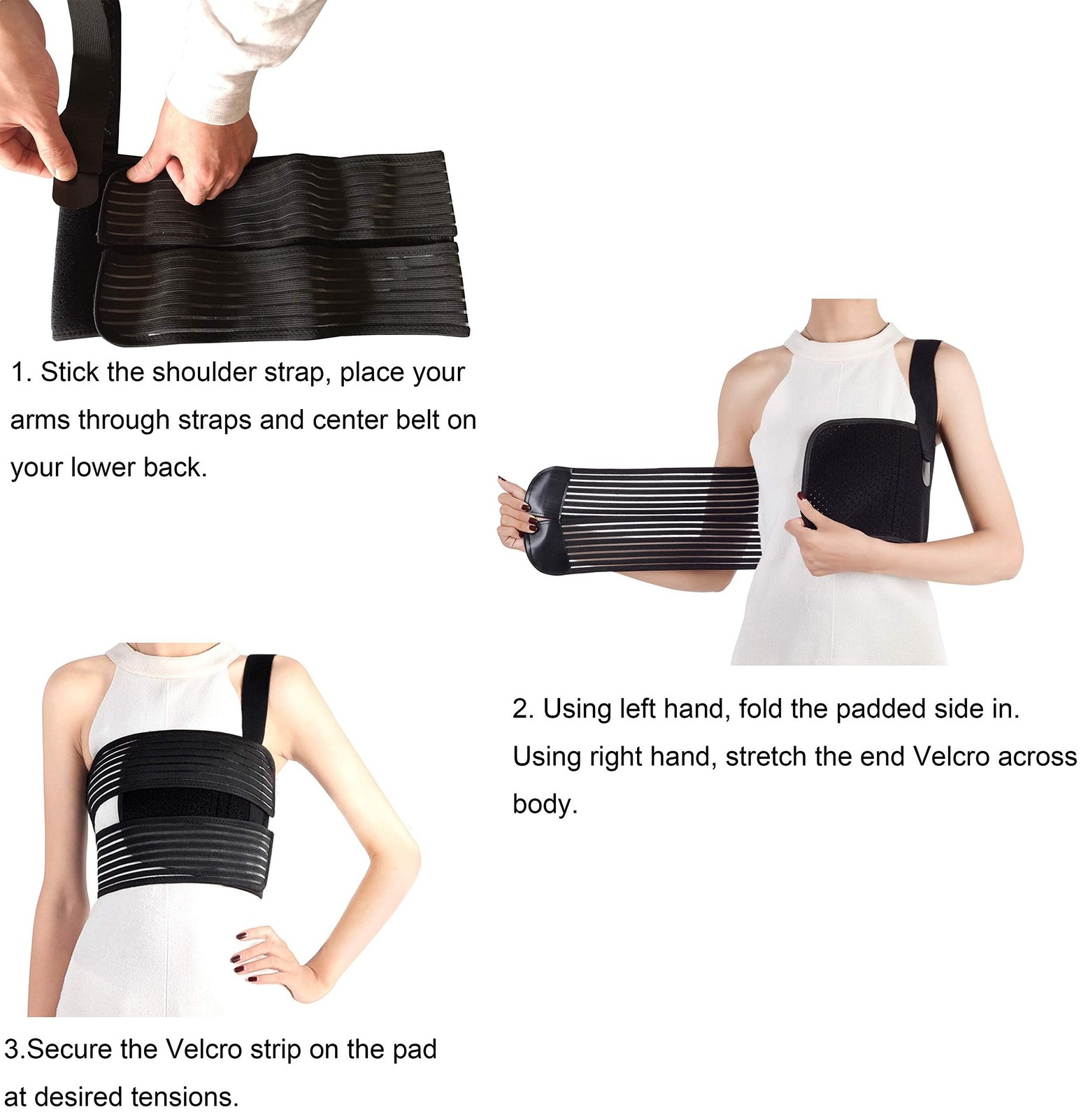 1 PCS Broken Rib Brace Belt Men Women Breathable Chest Support Wrap Muscle