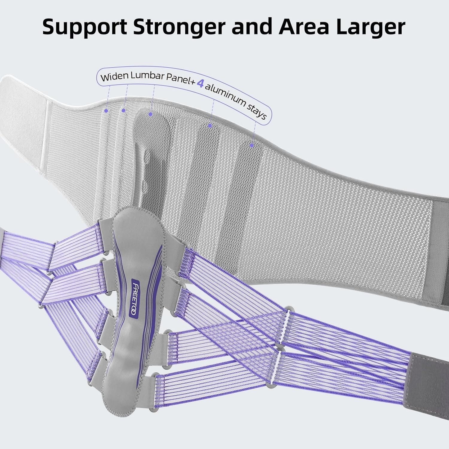 Back Brace for Lower Back Pain Women with Bionic Support System, Adjustable K…