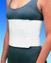79-89100 Belt Rib Elastic White Universal 8″ Male Part# 79-89100 by DJO, Inc Qty