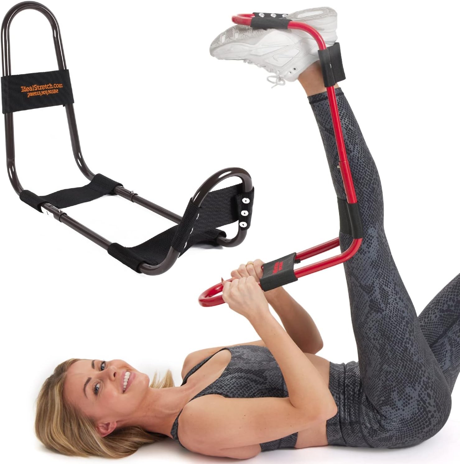 IdealStretch Original – Hamstring, Lower Back & Calf Stretcher – Knee Extensi…