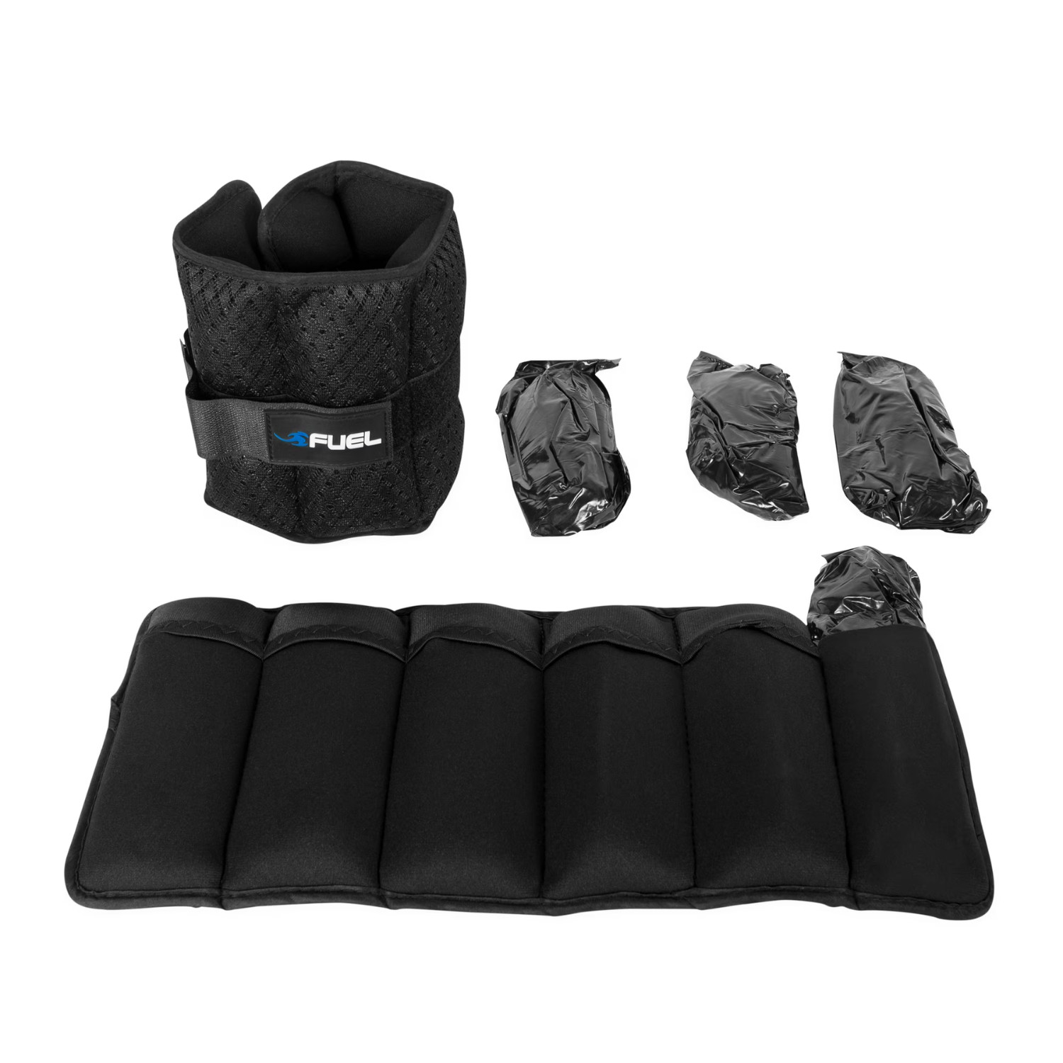 Fuel Pureformance Adjustable Wrist & Ankle Weights 10lb Pair, 2 Pack