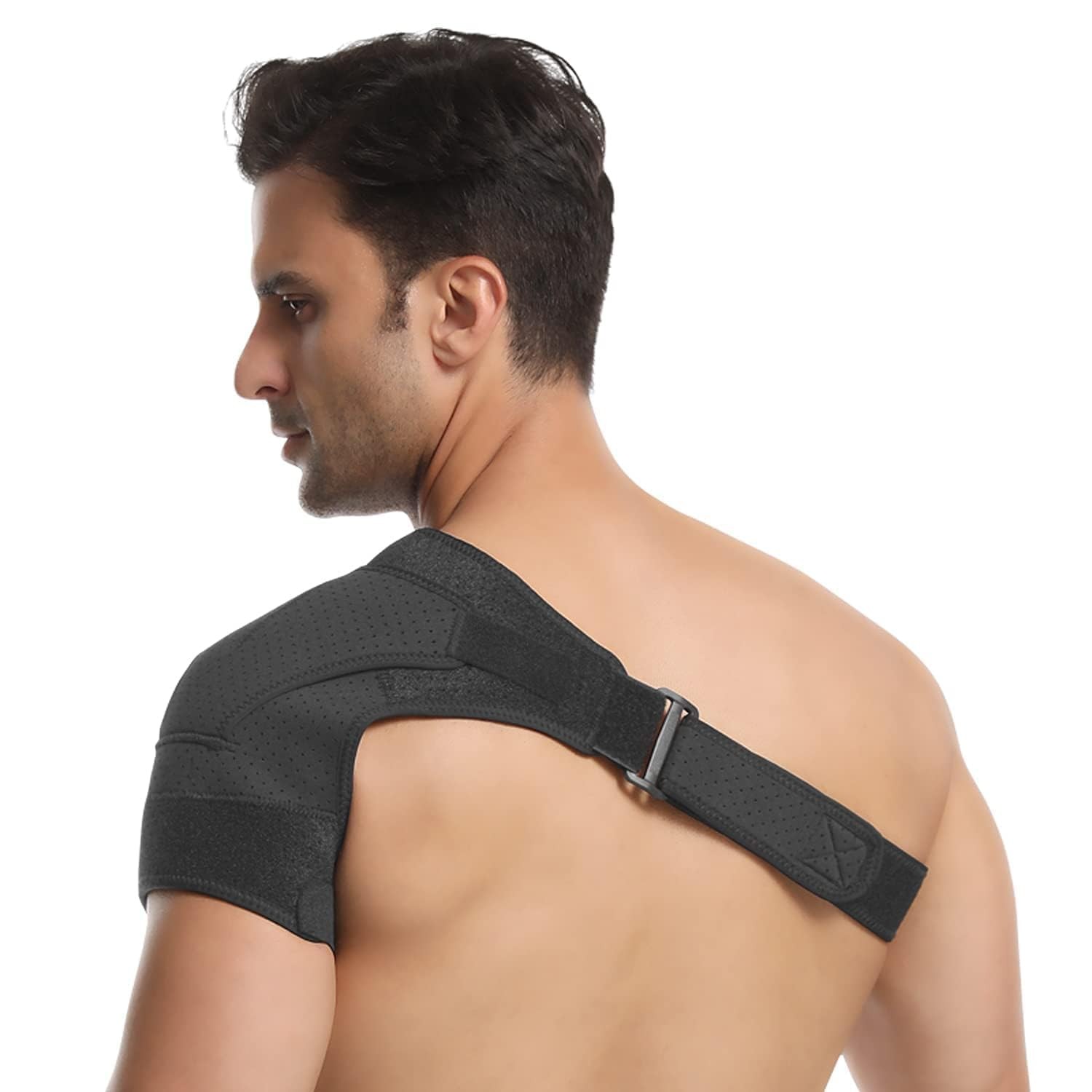 Suptrust Shoulder Brace for Men & Women: Adjustable Shoulder Wrap for Pain Re…