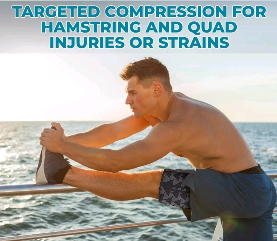 Bodyprox Thigh Compression Sleeve1 Pair Hamstring Compression Sleeve Unisex