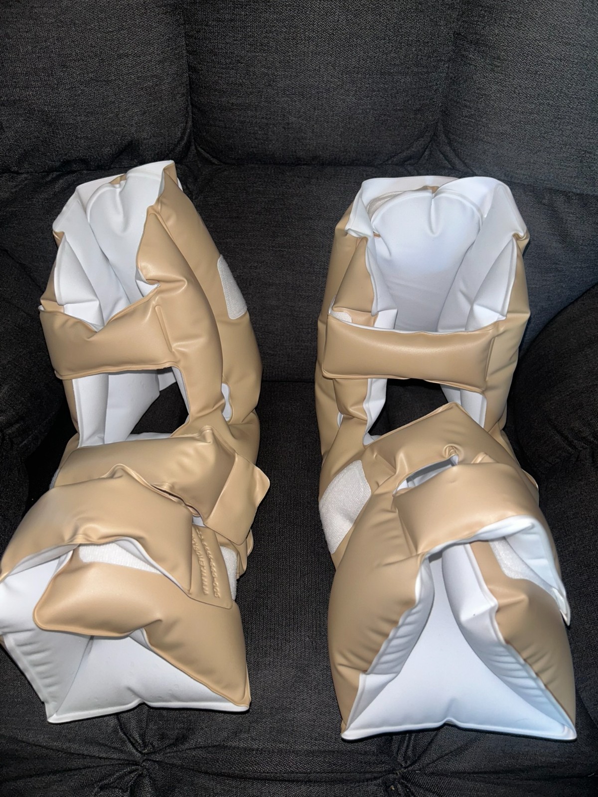 Waffle Heel Protectors for Management of Pressure Injuries (Heel Ulcers)