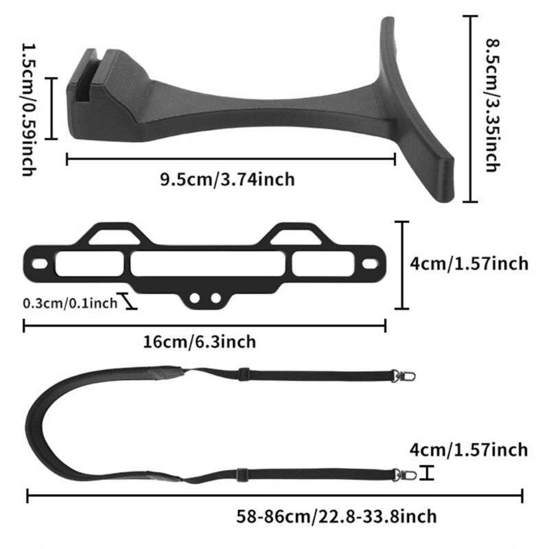 Portable Support Bracket Comfortable Pressure Relief Neck Strap for PRO2