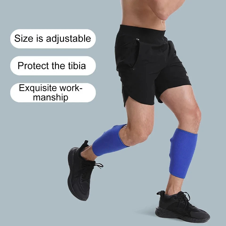 1Pcs Adjustable Sport Shin Guard Leg Warmers Sleeve Calf Guards Protect