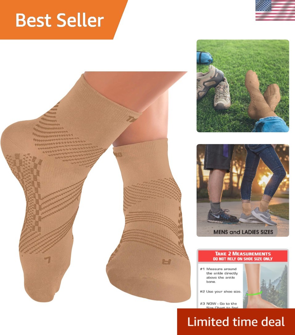 Achilles Tendonitis Brace: Stylish Ankle Compression Socks for Sports & Recovery