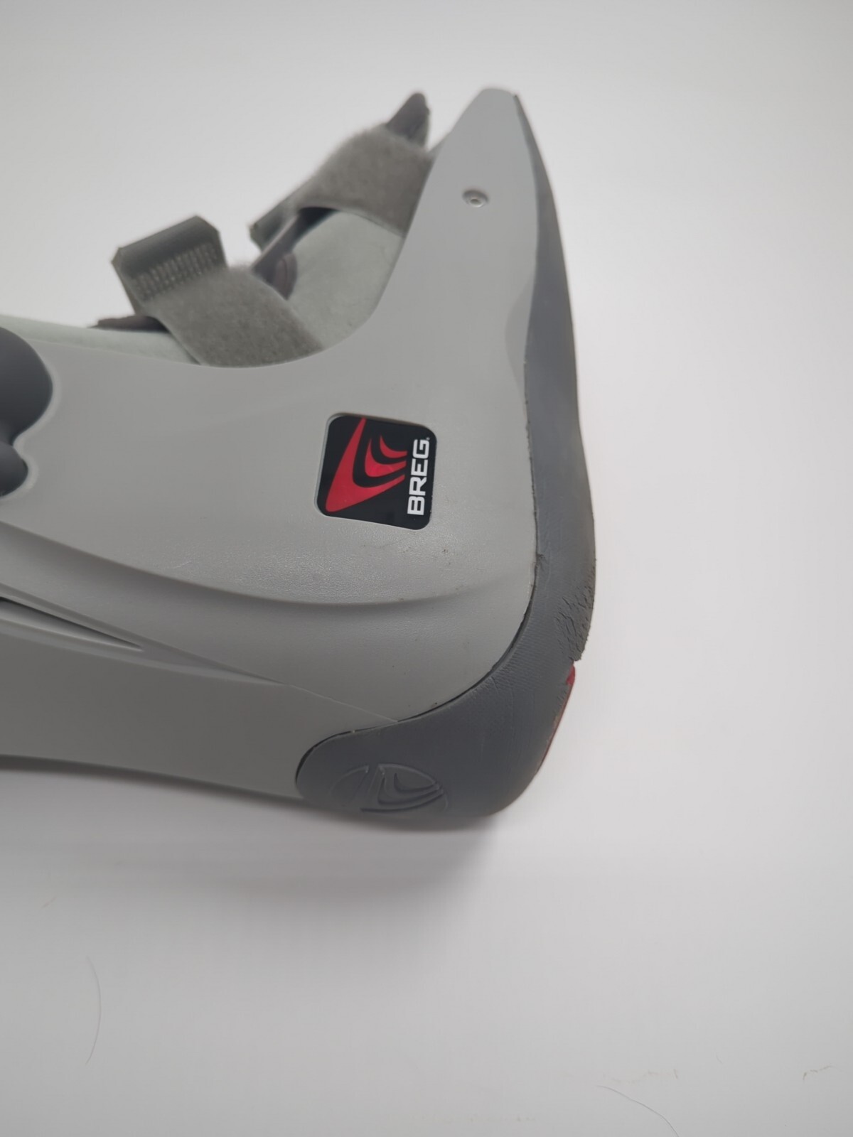 Breg Genesis Full Shell Walker Boot Tall 3 Strap Gray BL515003 Left