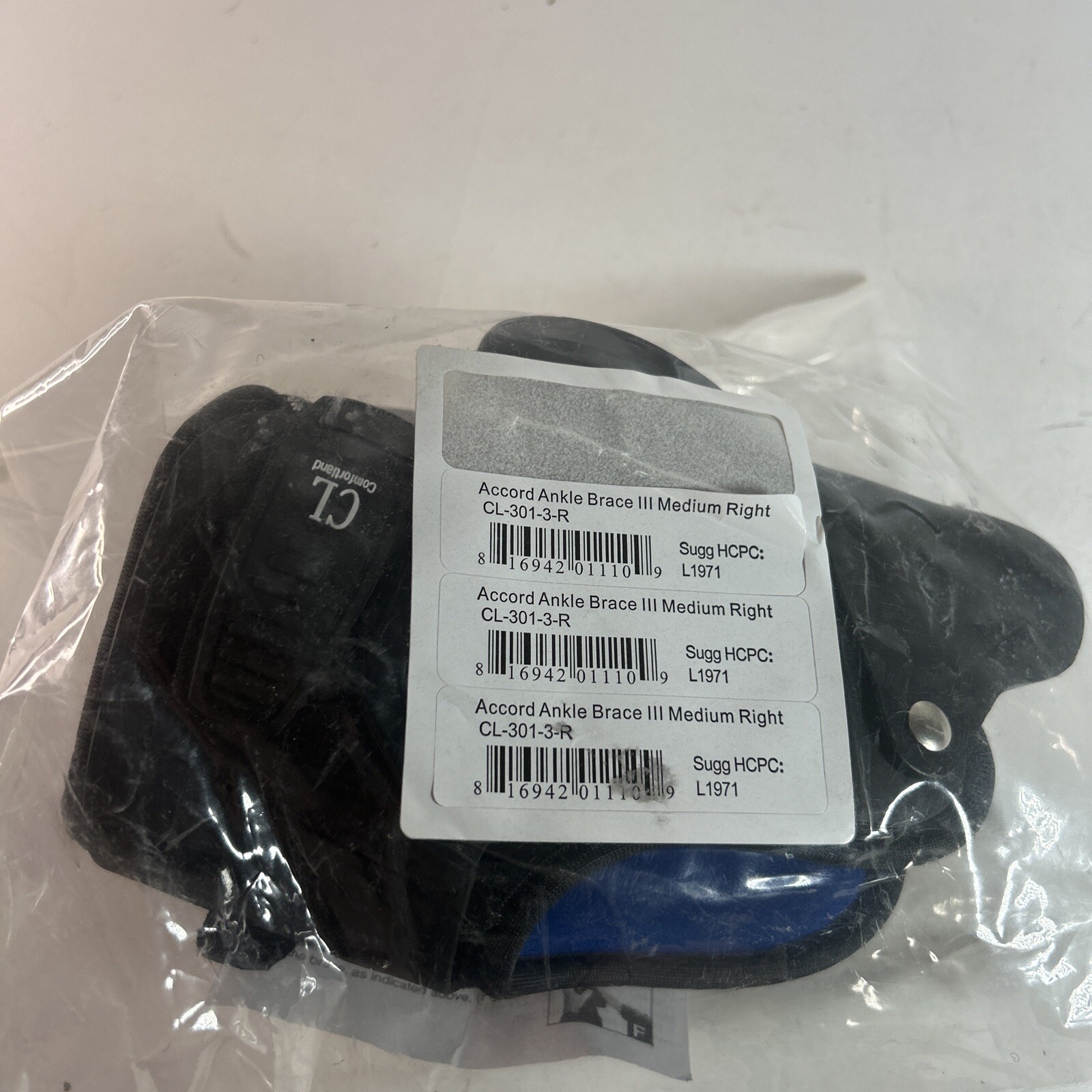 Accord III ankle Brace Size M Right Ankle WITHOUT BOX!!! VEY GOOD