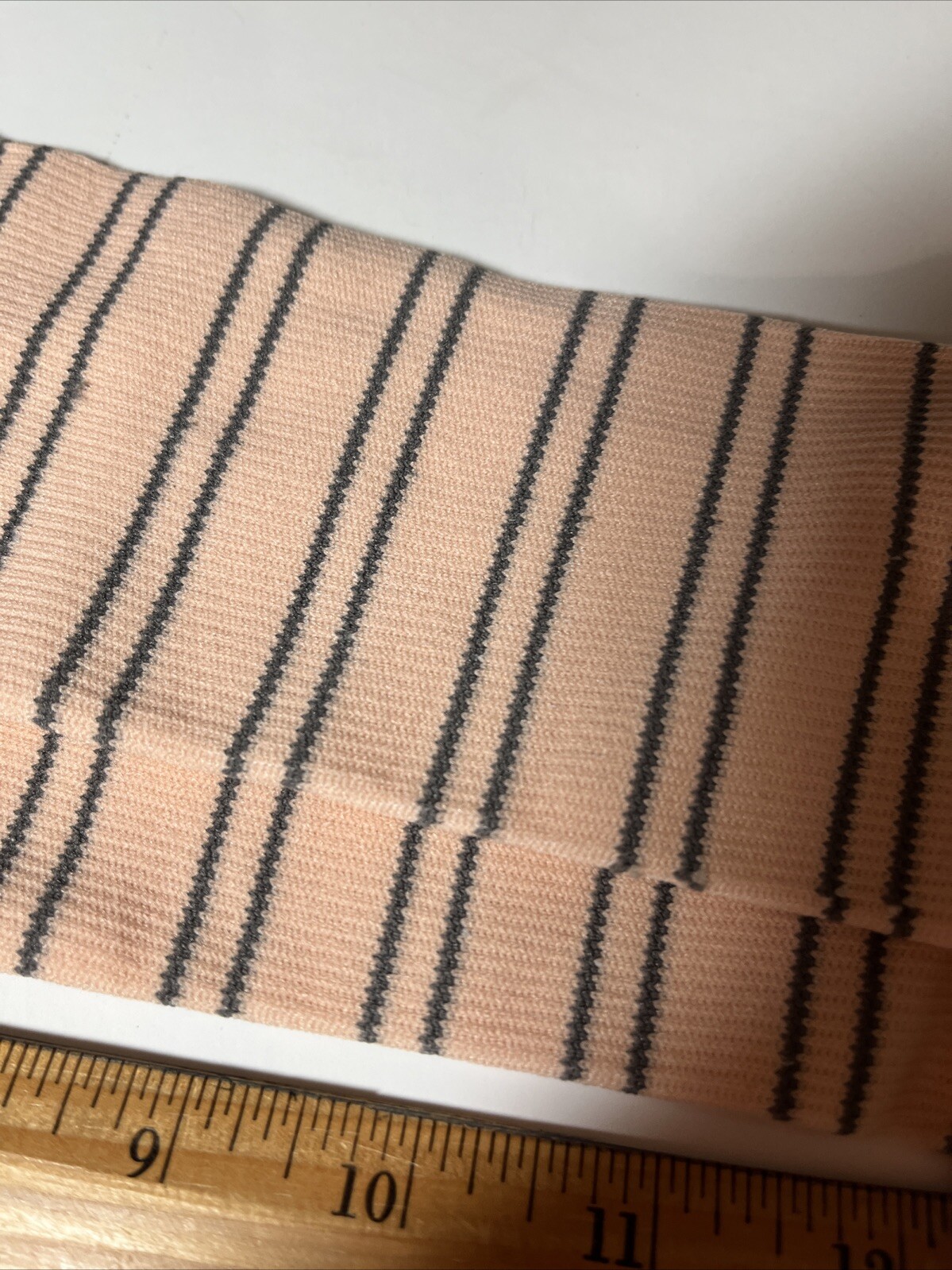Extreme Fit Compression Socks Knee High Womens Mens Medical Blush Pink Gray Stri