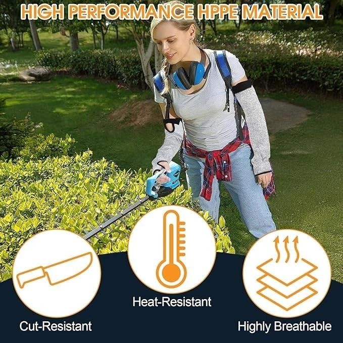 Cut Resistant Sleeves 1 Pair Protective Sleeves for Arm Protectors for Thin Skin