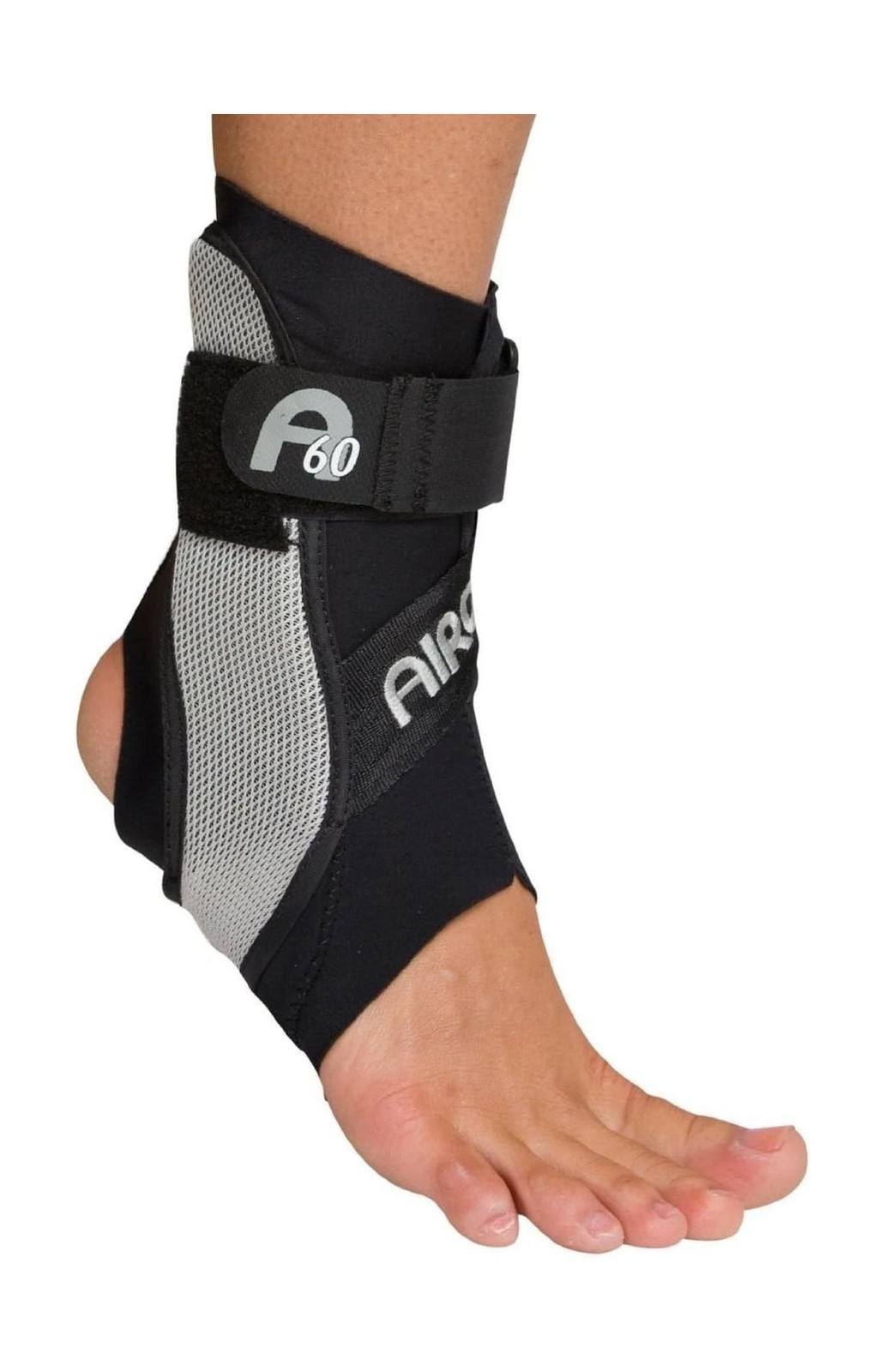 Aircast A60 Ankle Support Brace, Left Foot, Black, Medium (Shoe Size: Men’s 7…