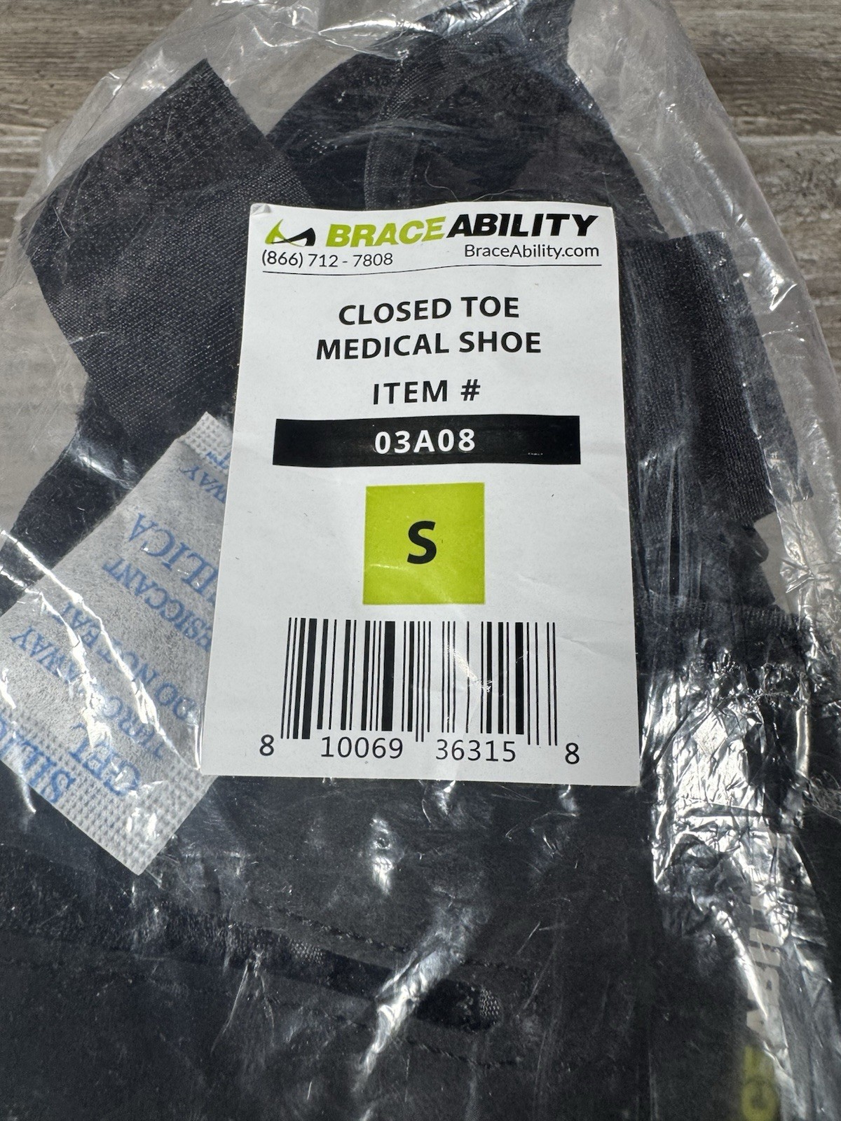 Closed Toe Medical Walking Shoe – Lightweight Broken Toe Cast Boot, Fractured…