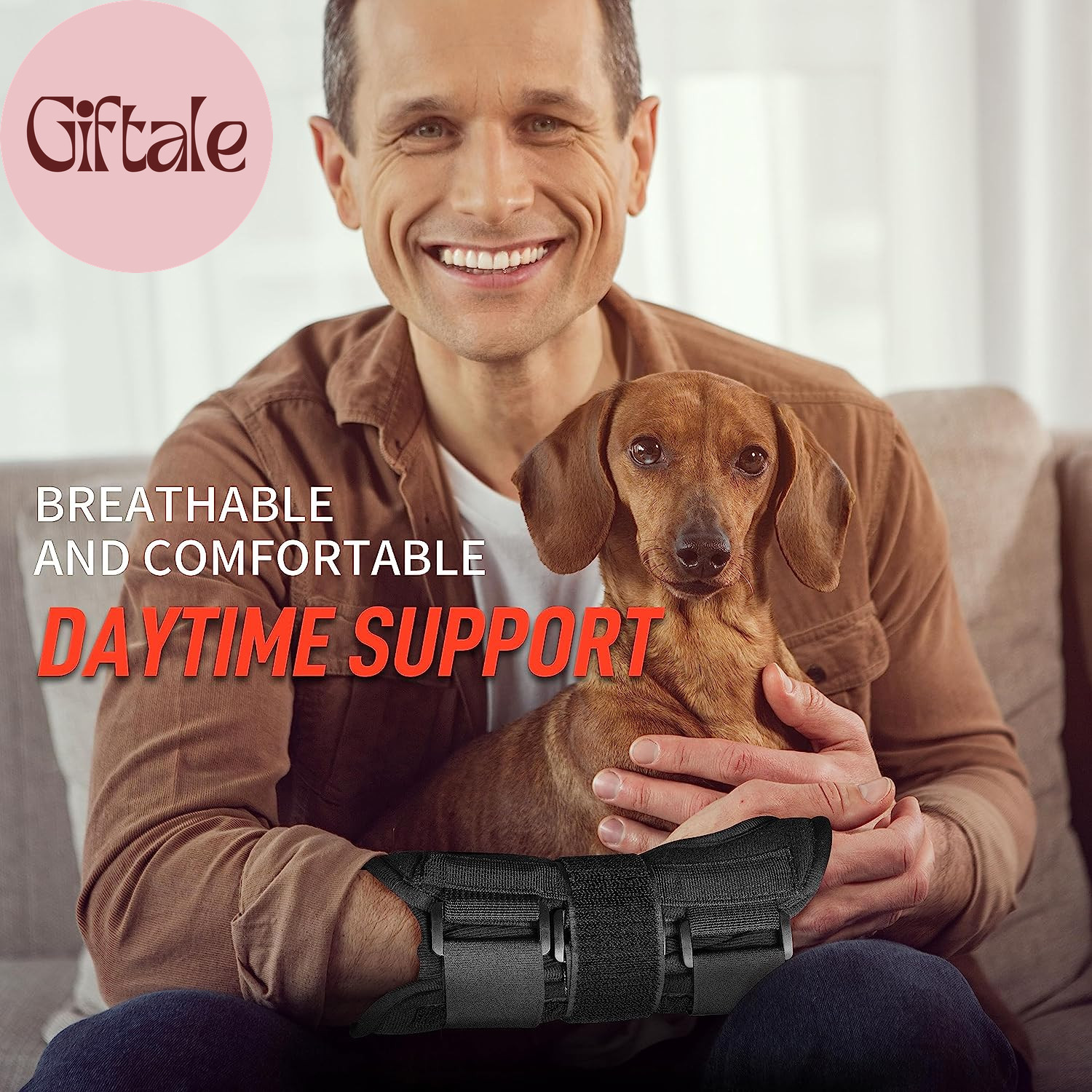 Wrist Brace Hand Brace, Carpal Tunnel Wrist Splint Night Support for Women Men,
