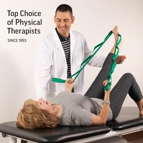 Ultra Stretch Strap for Physical Therapy – Knee Sled Exercise Aid