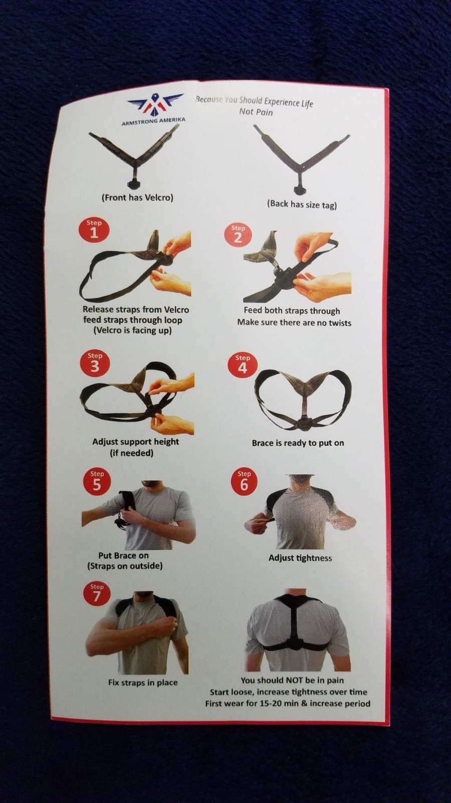 Posture Clavicle Corrector Pain Relief Extra Large Armstrong Unisex