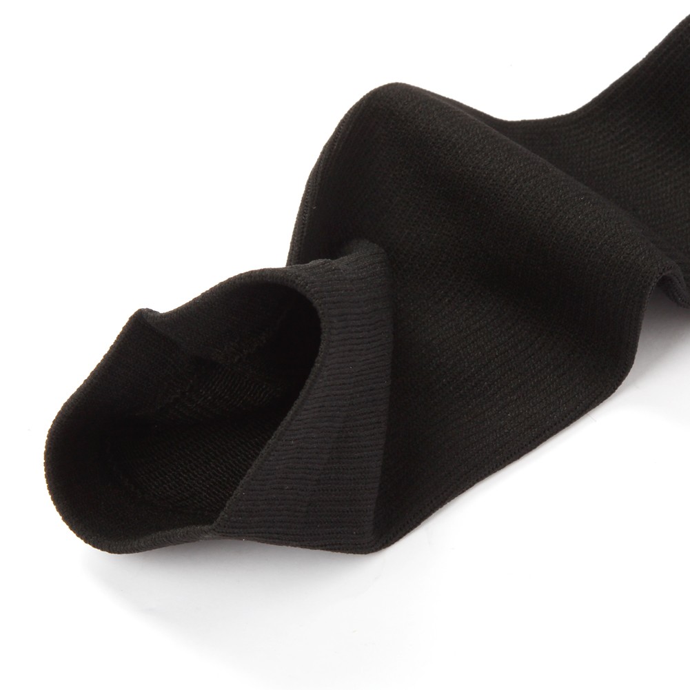 Black Knee High Compression Support Socks Graduated Support for Men Women S-XXL