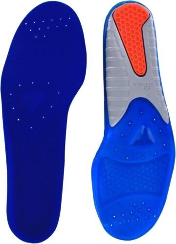 NEW Spenco Gel Comfort Shoe Insole with Cushioning and Support Size 3