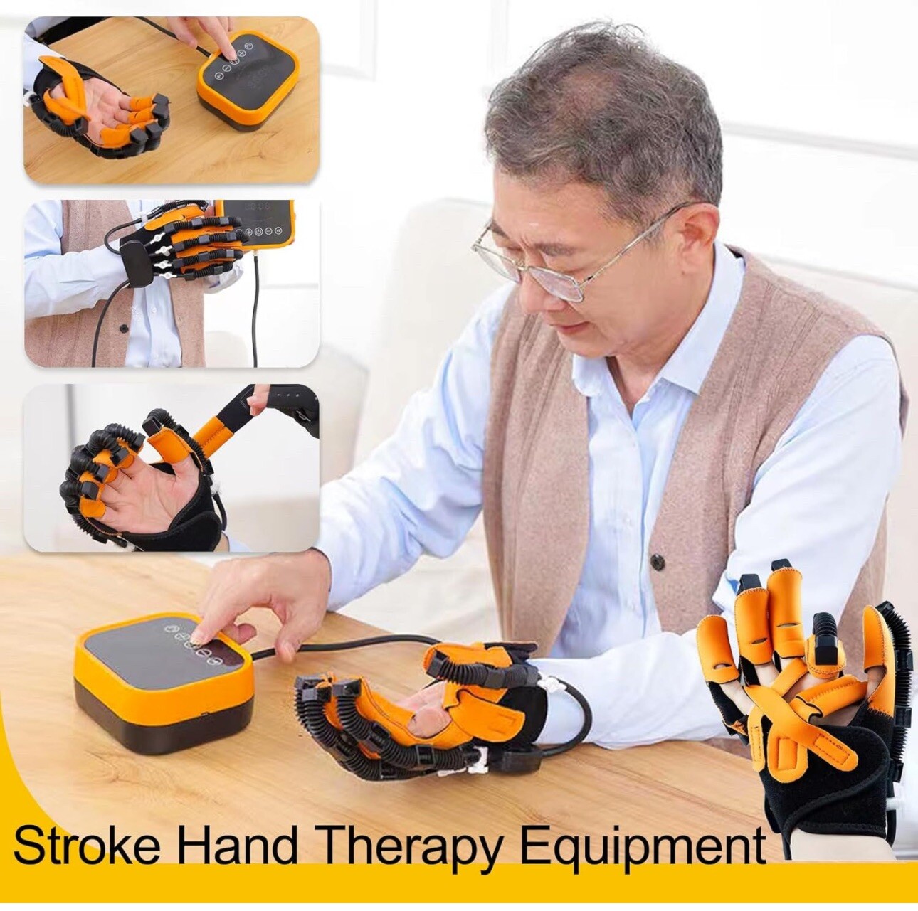 XUETAO Rehabilitation Robot Glove Hand Stroke Hand Therapy Equipment, Hand Funct