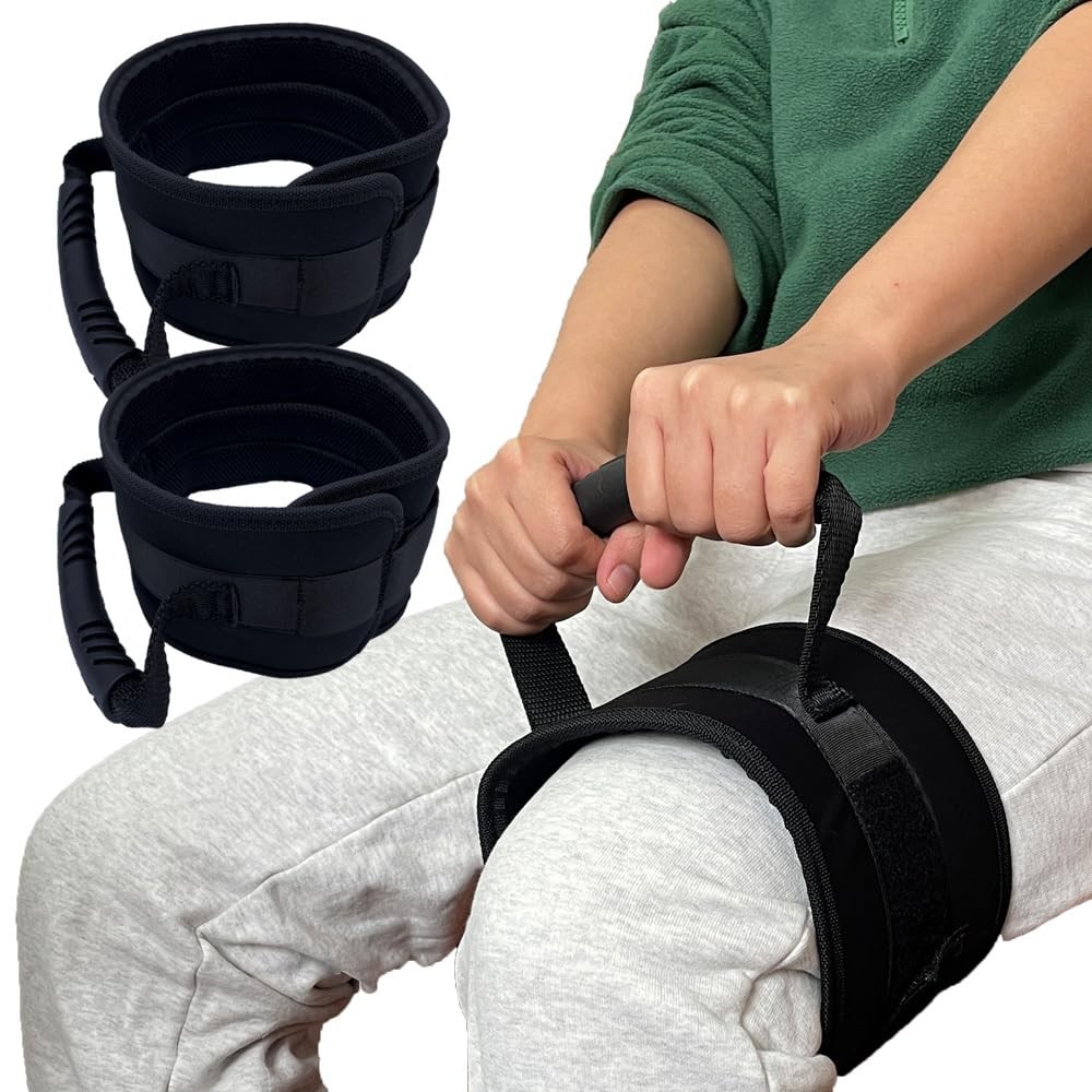 Thigh Lifter Strap Leg Lifting Strap Pull Up Assistance Belt Foot Transfer Ai…