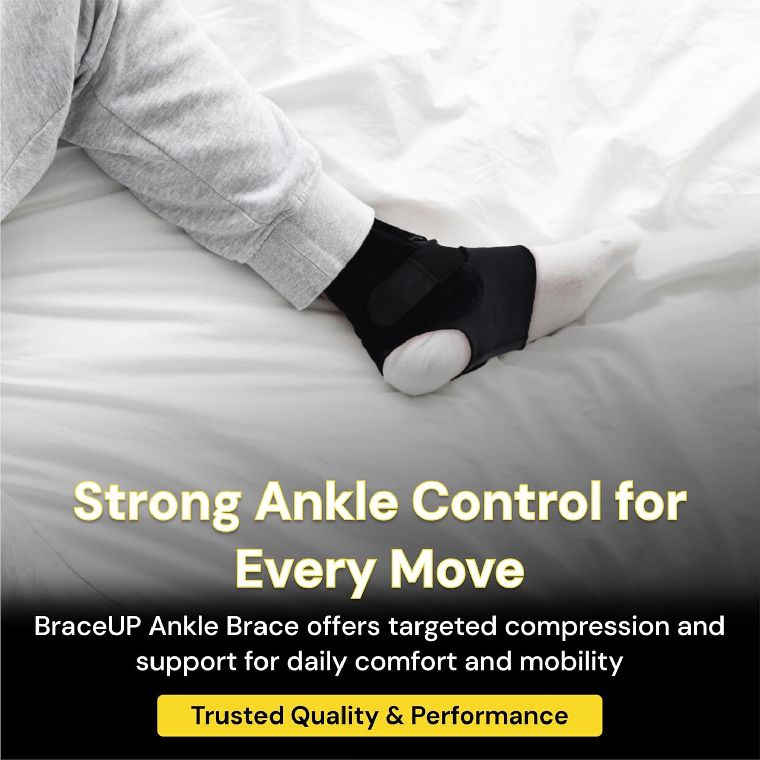 Ankle Brace – Relieve Pain, Enhance Stability for Foot Pain, Sprained Ankle, Ach