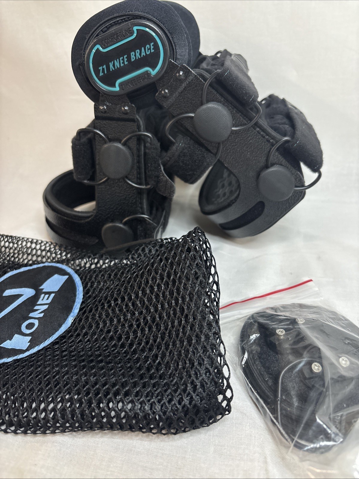 Z ONE Z1 K6 Hinged Unloader Metal Knee Brace Support for ACL, MCL, LCL, PCL