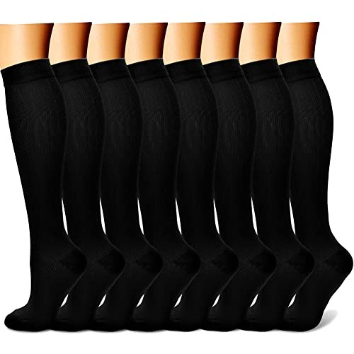 Compression Socks for Small-Medium 02 Black/Black/Black/Black/Black/Black