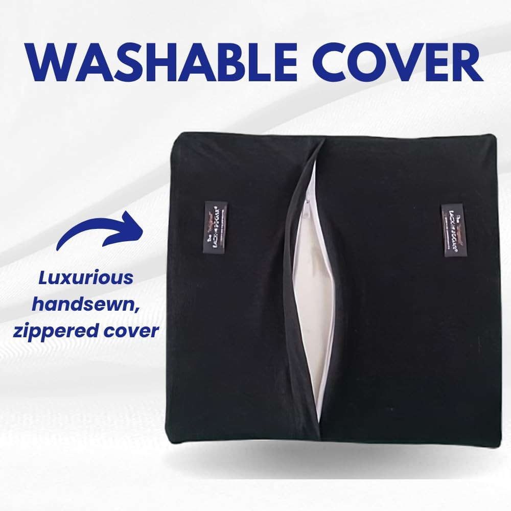 Back-Huggar – Traditonal/Regular Style – the Original Lumbar Cushion – Black