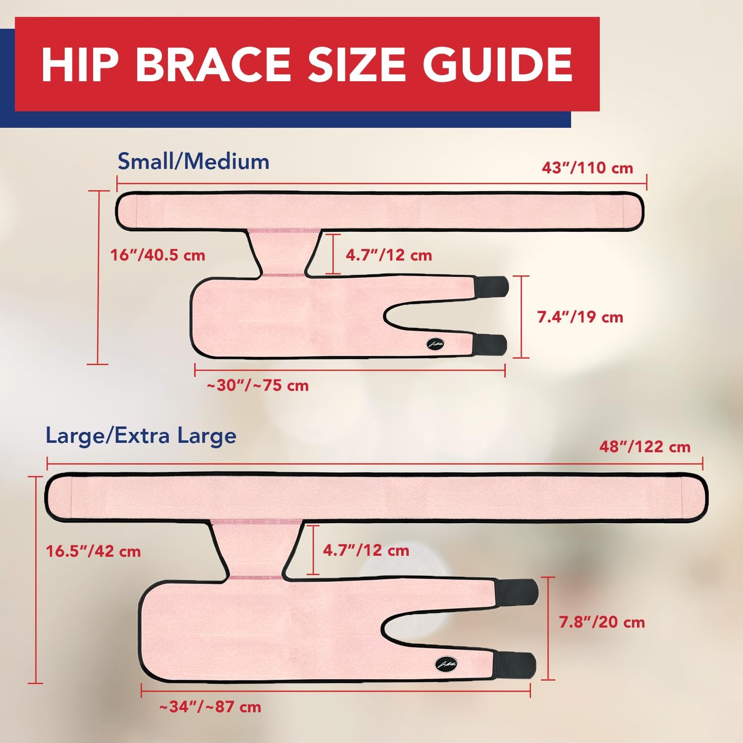 Doctor Developed Stabilizing Hip Support Brace – Sciatica Pain Relief, Piriformi