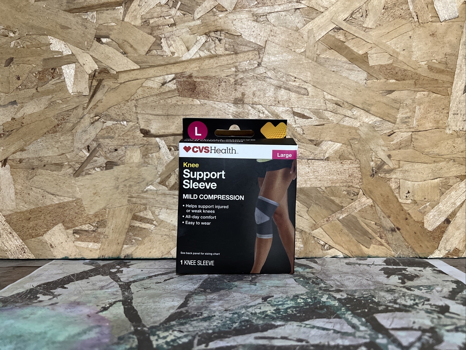 Knee Support Sleeve Mild Compression – Large
