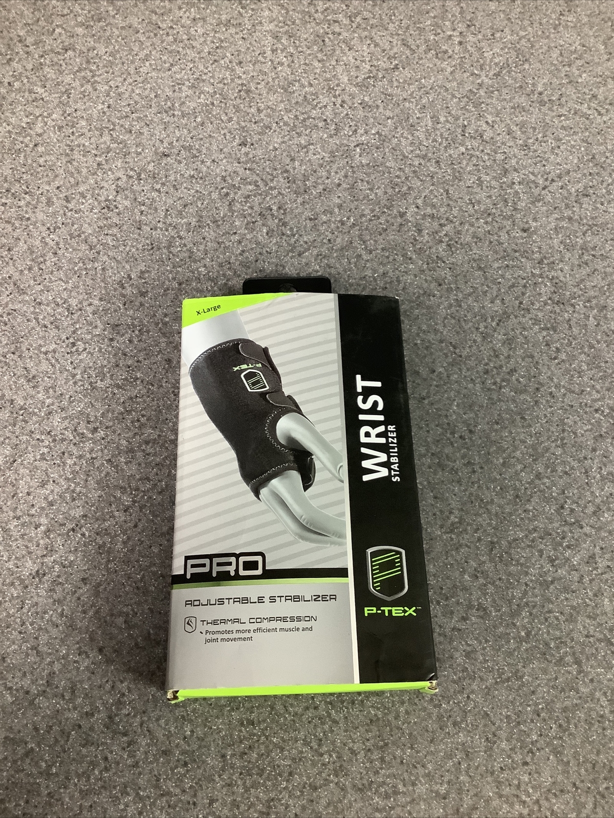 P-TEX Pro Adjustable Wrist Stabilizer Size XL Thermal Compression M43B