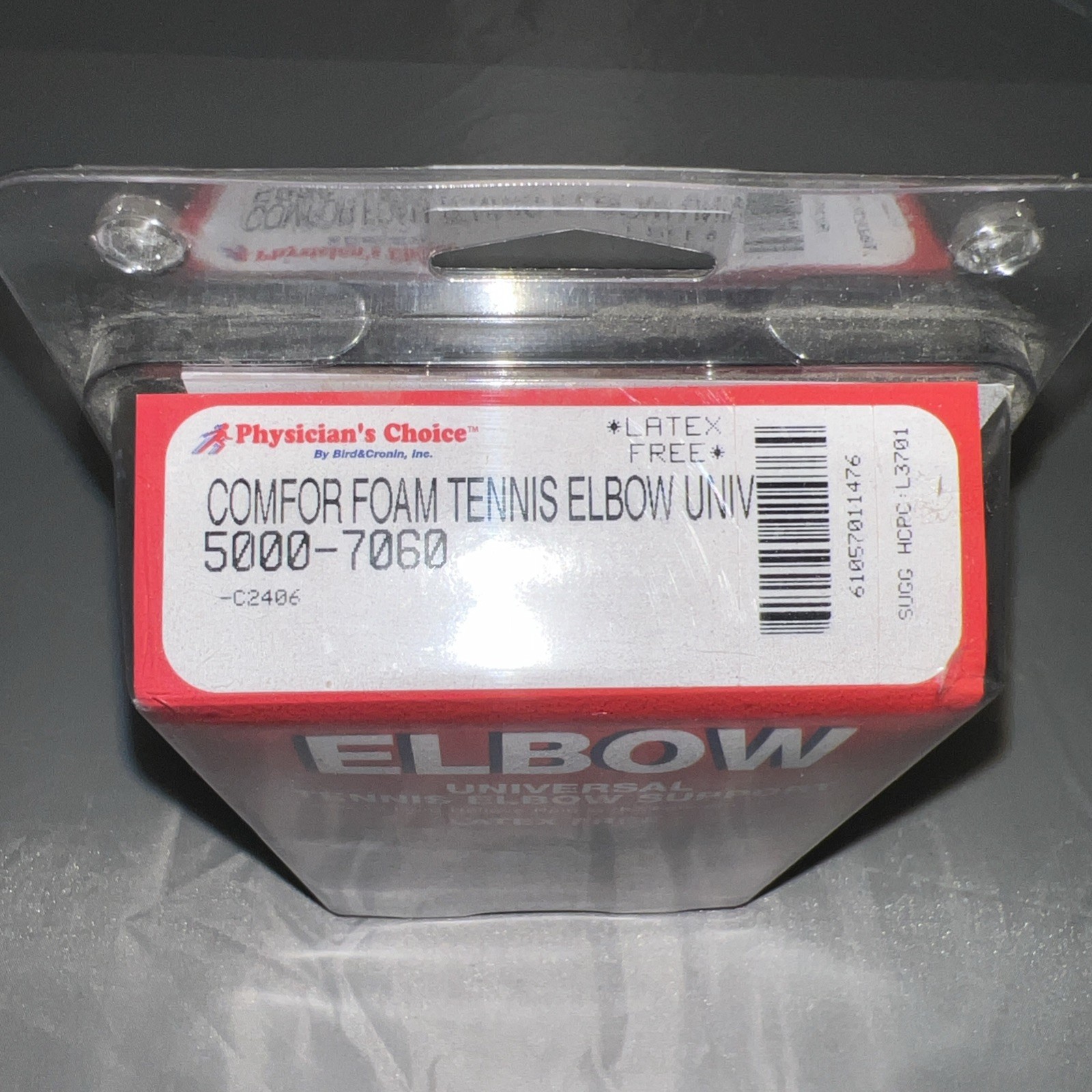 Tennis Elbow Strap Adjustable Universal 5000-7060 Latex Free