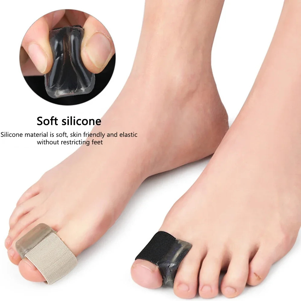 1Pair Hallux Valgus Appliance Daily Wear Silicone Foot Hallux Valgus Braces Elas