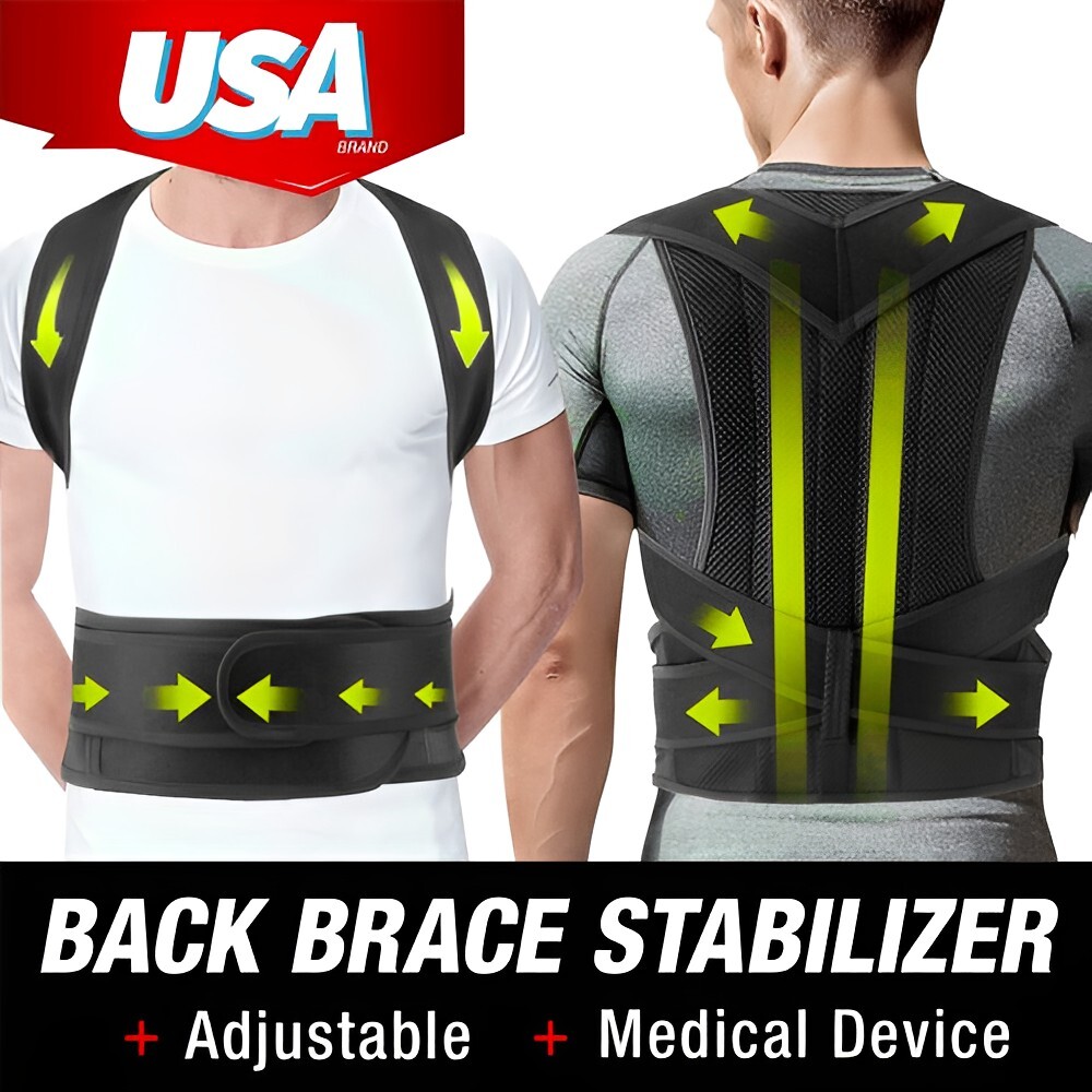 Posture Corrector Back Straightener For Women Men Neck and Back Stretcher Brace