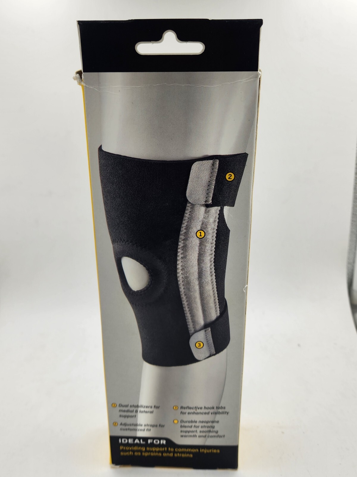 3M Futuro Knee Performance Stabilizer Brace Adjustable Moderate Support New