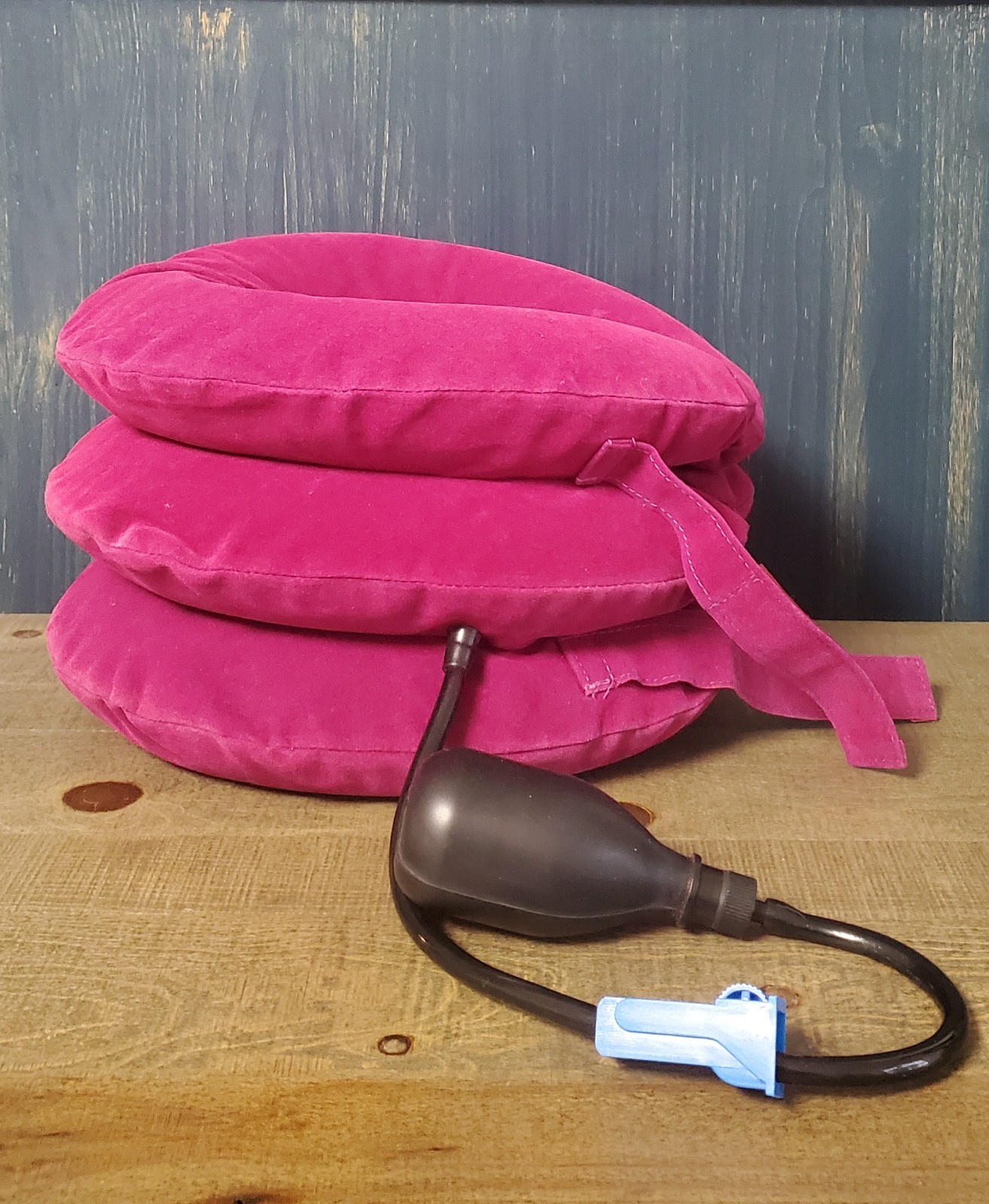 Inflatable Cervical Neck Traction Device Pillow