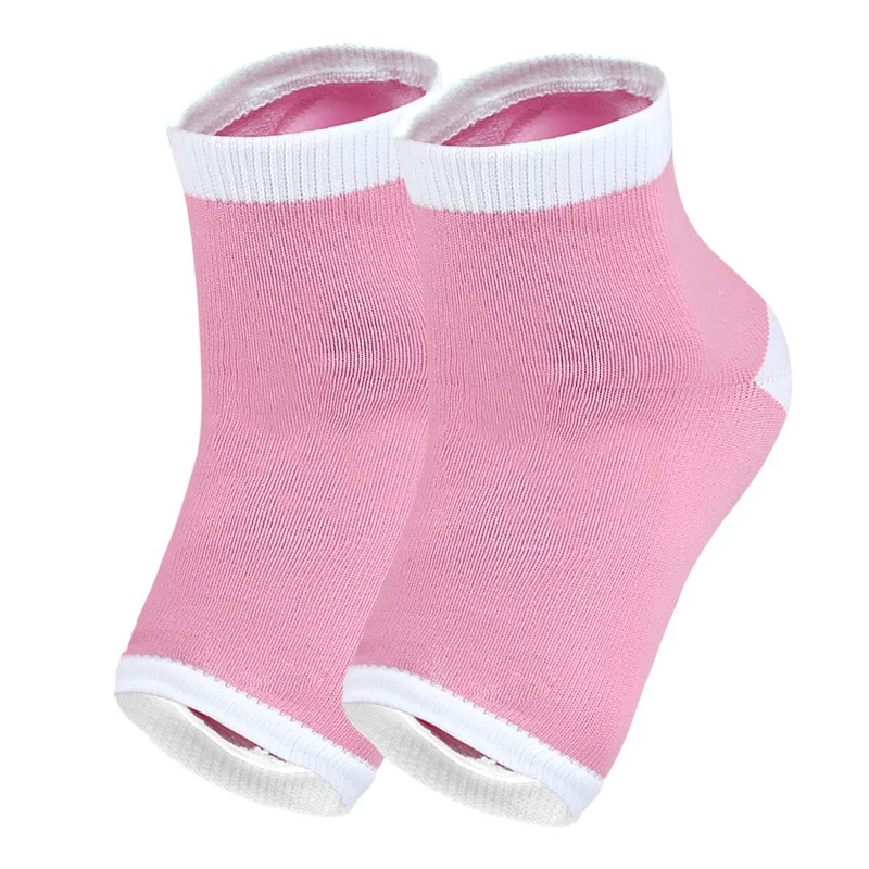 Two-in-one arch gel cotton socks for men and women arch support foot pads soft g