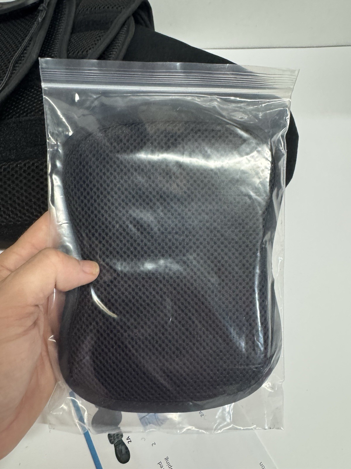 ISO Preferred Lumbar Back Brace VI ISO-BA206 Black Patient Care Posterior Panel