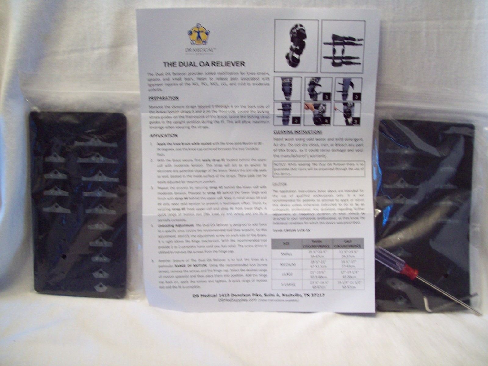 Dual OA Reliver Left Knee Brace