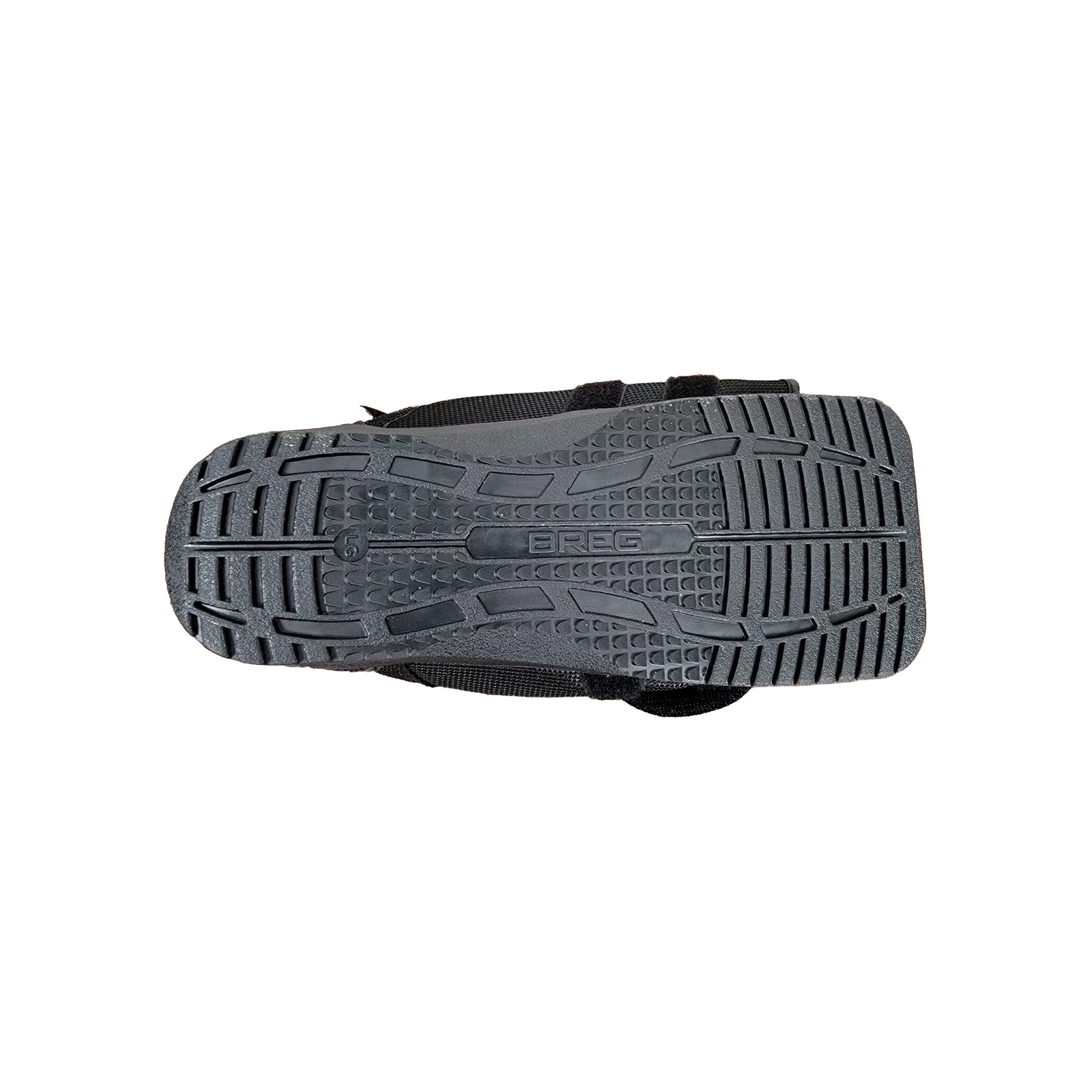 Breg Post-Op Walking Shoe Orthopedic Square Open Toe Size L 12″ sole