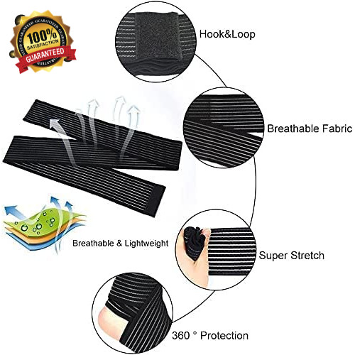 BANWMEN Elastic Lower Leg Calf Compression Support Bandage Sleeve Wrap for Women