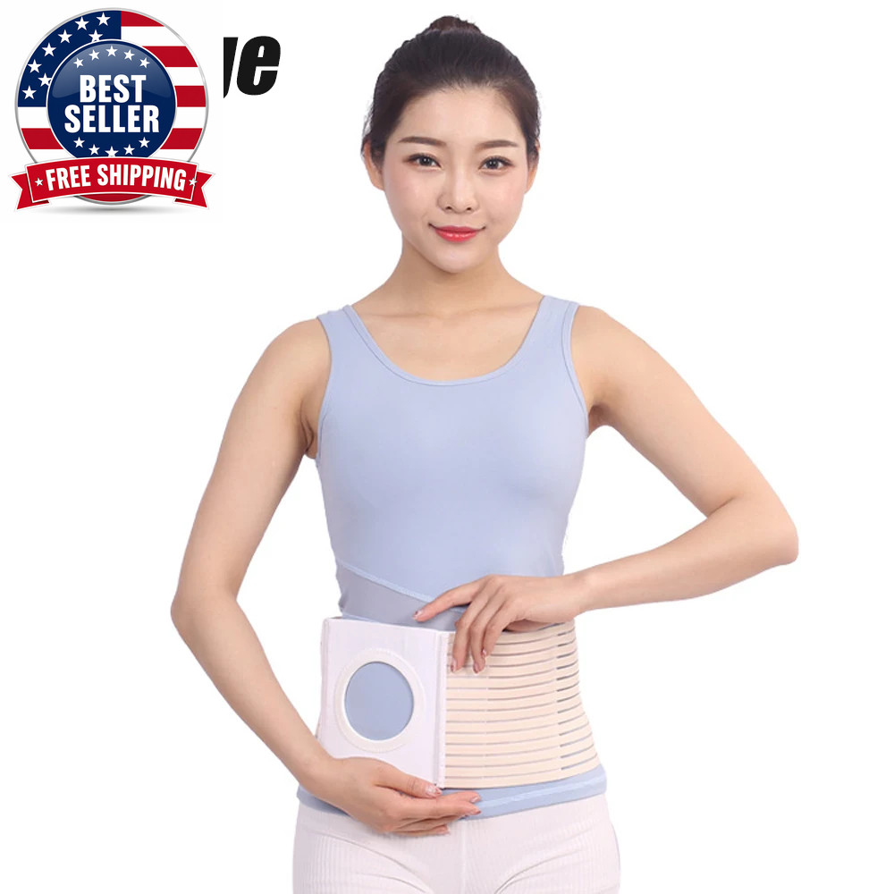 Ostomy Belt for Men and Women, Ostomy Hernia Support Belt, Abdominal Binder Brac