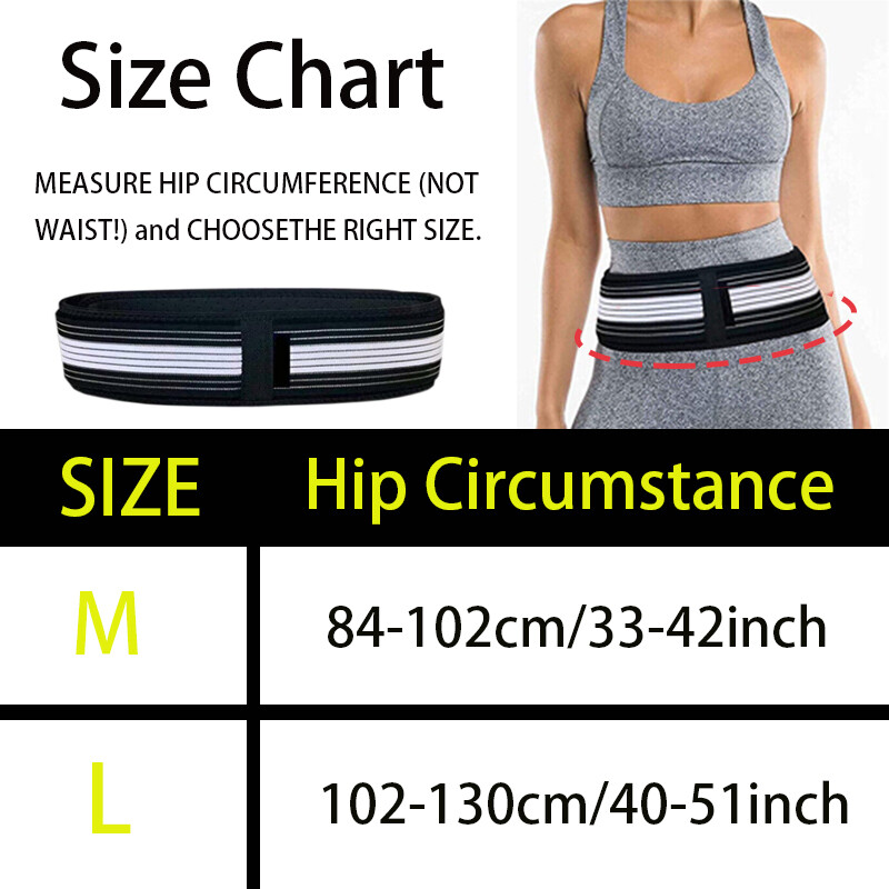 Hip Belt Lower Back Support Sciatica Pain Back Support Waist Brace for Women Men