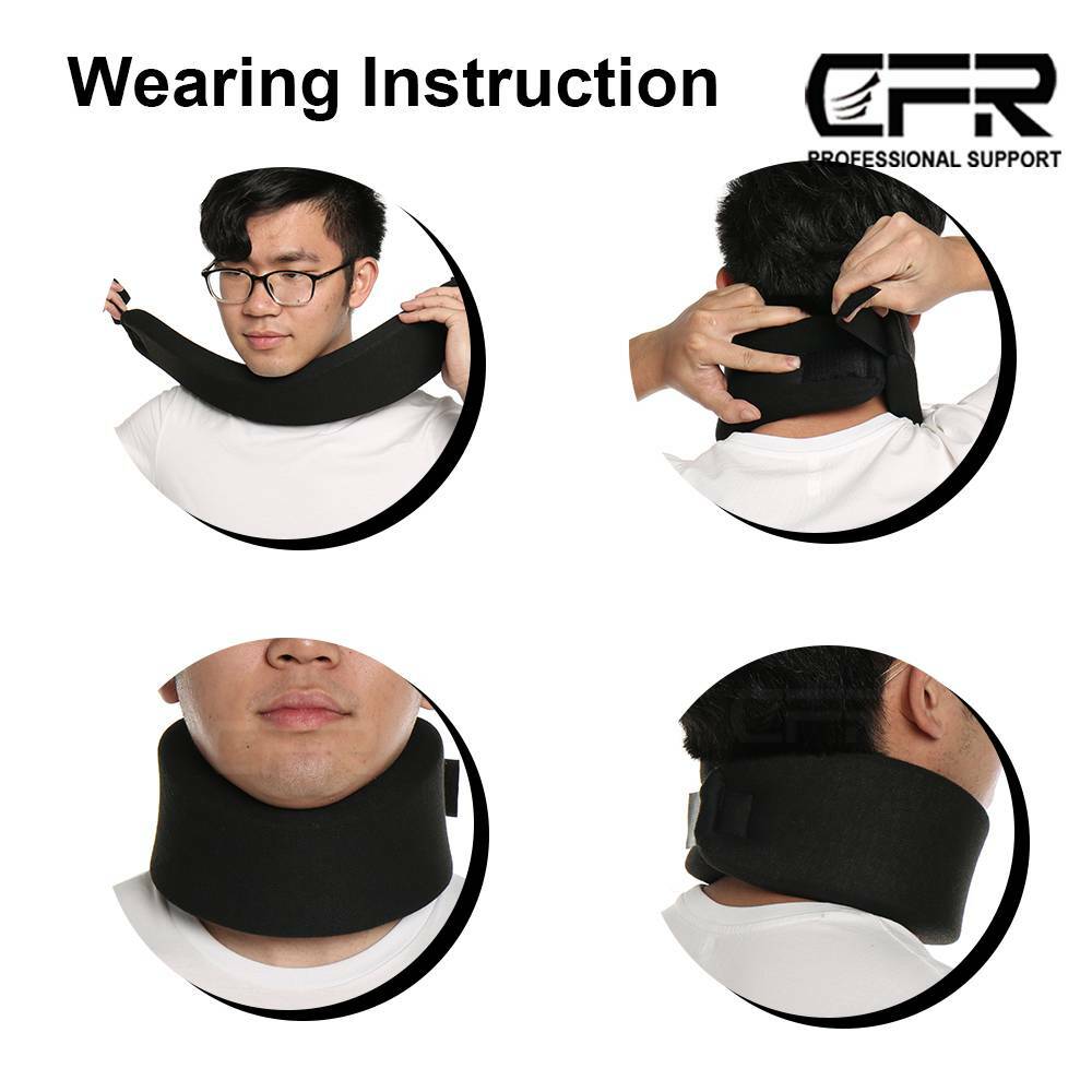Adjustable Neck Brace Support Soft Foam Cervical Collar Neck Pain Relief Unisex