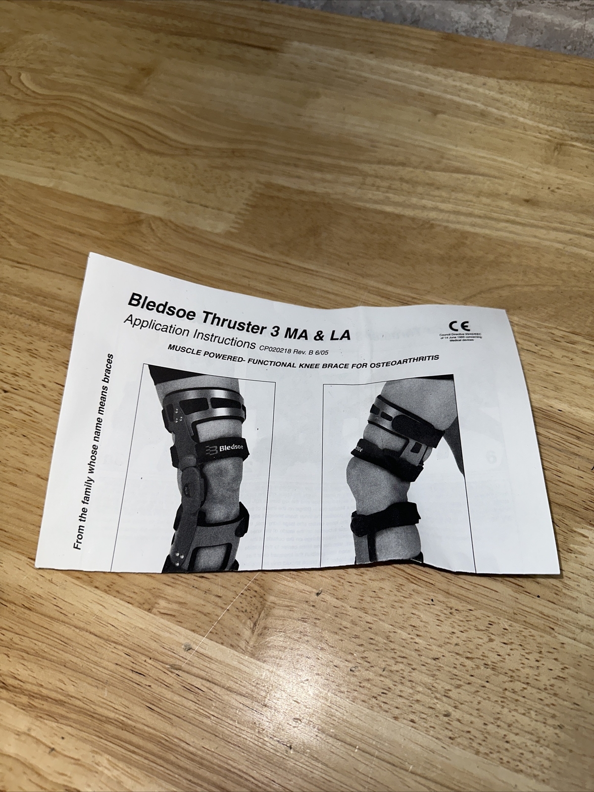 BLEDSOE THRUSTER 3 LATERAL SHORT SIZE MEDIUM LEFT NEW