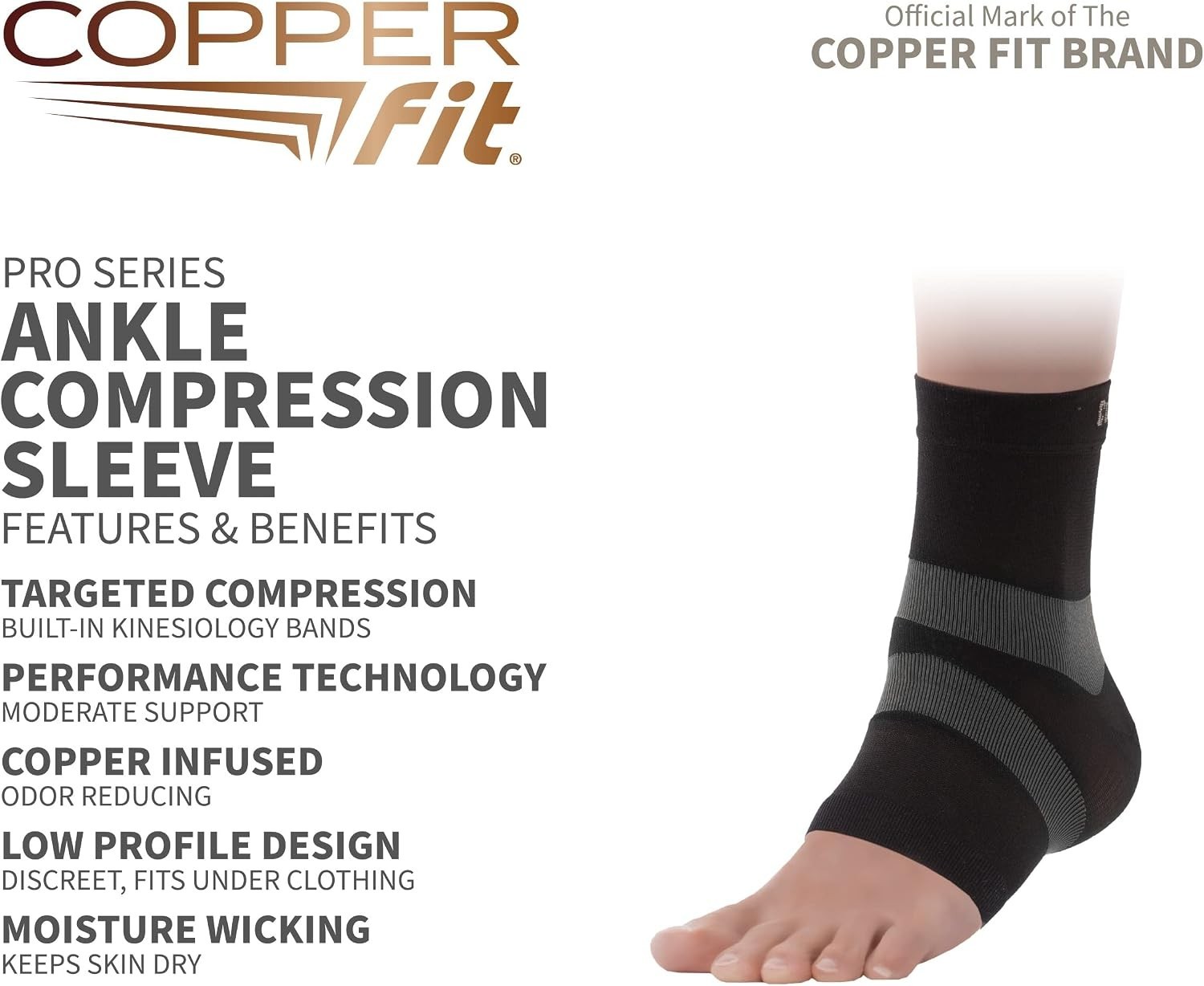 Pro Series Unisex Ankle Compression Sleeve