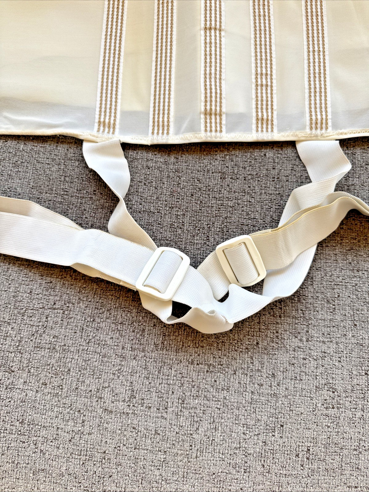 Back Brace Lifting Belt Lumbar Support W/ Suspender Waist Aegis XXL Hip 48-52”