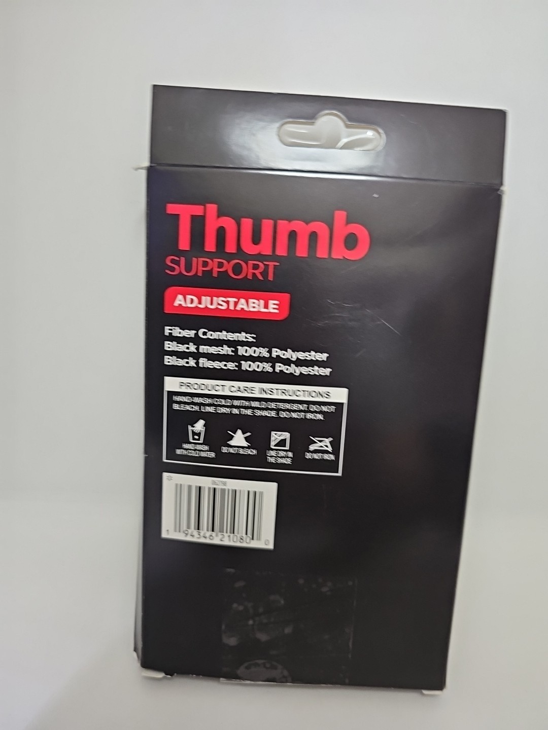 Equate Thumb Support Adjustable 1 Stabilizer One Size Fits Most Open Box But New