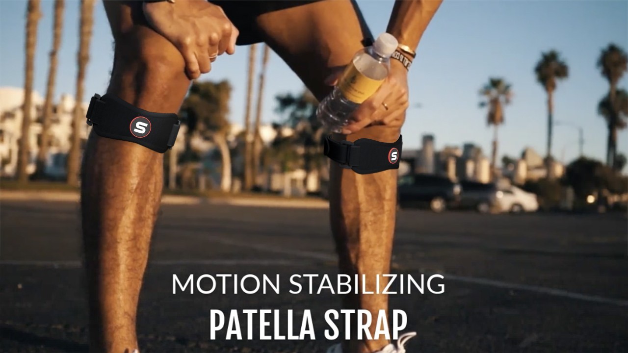 Patellar Tendon Support Strap – Adjustable Knee Brace for Osgood Schlatter – You